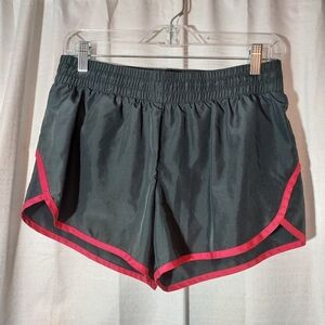 Athletic Works Black and Pink Athletic Shorts (M)